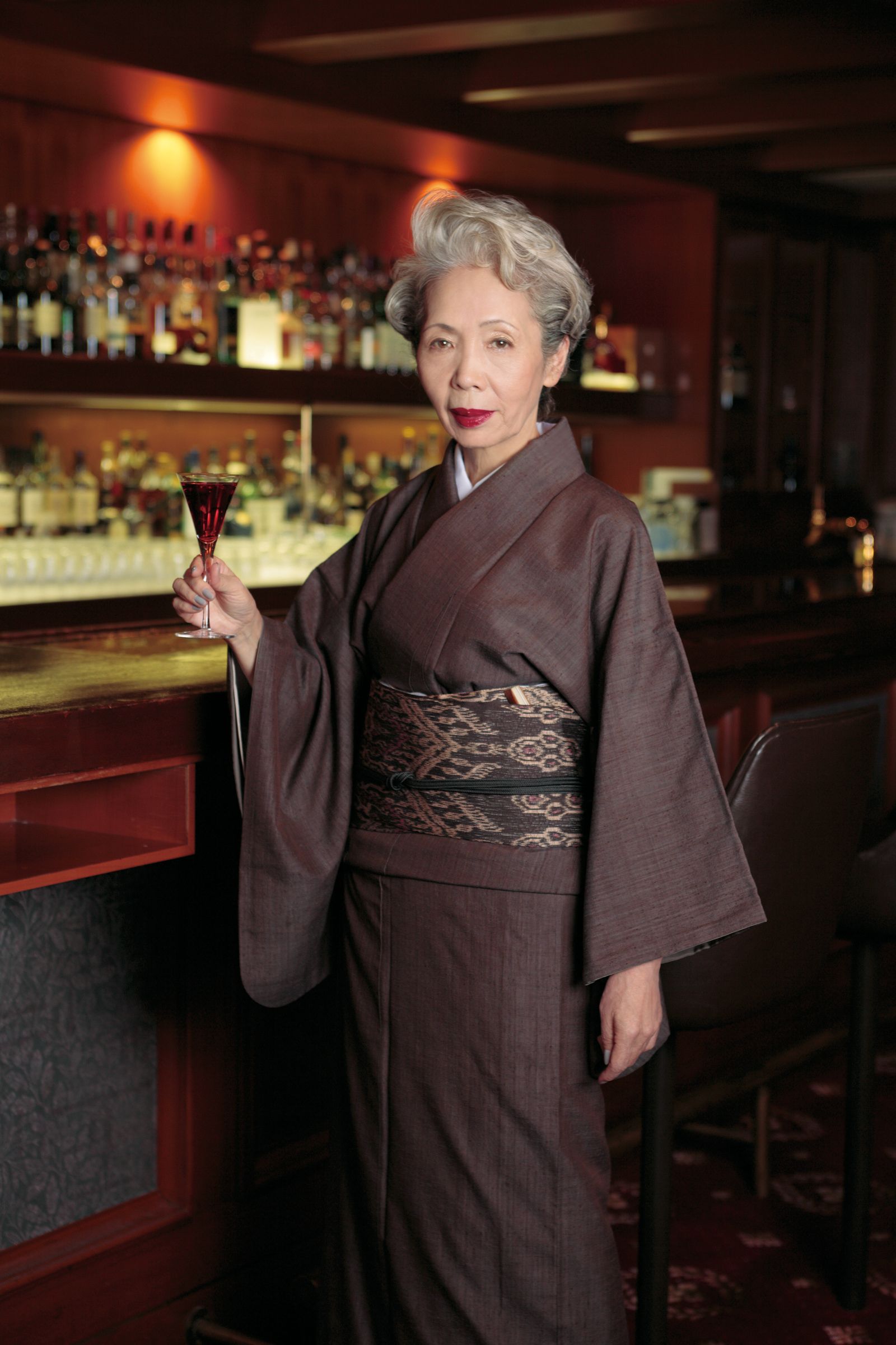 森田空美さんの「一生愛せる紬」