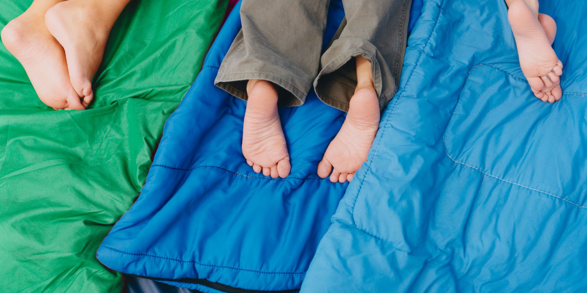 cute little girl sleeping bags