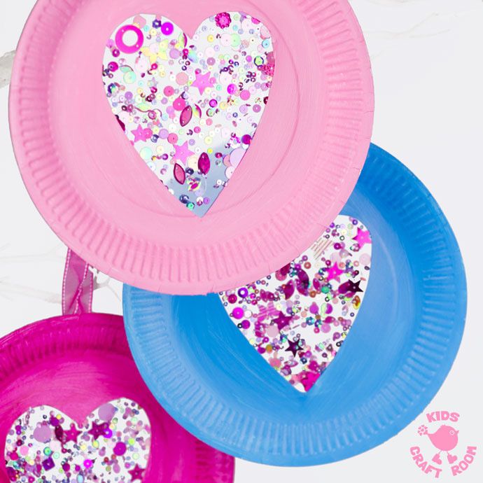 paper plate mothers day crafts