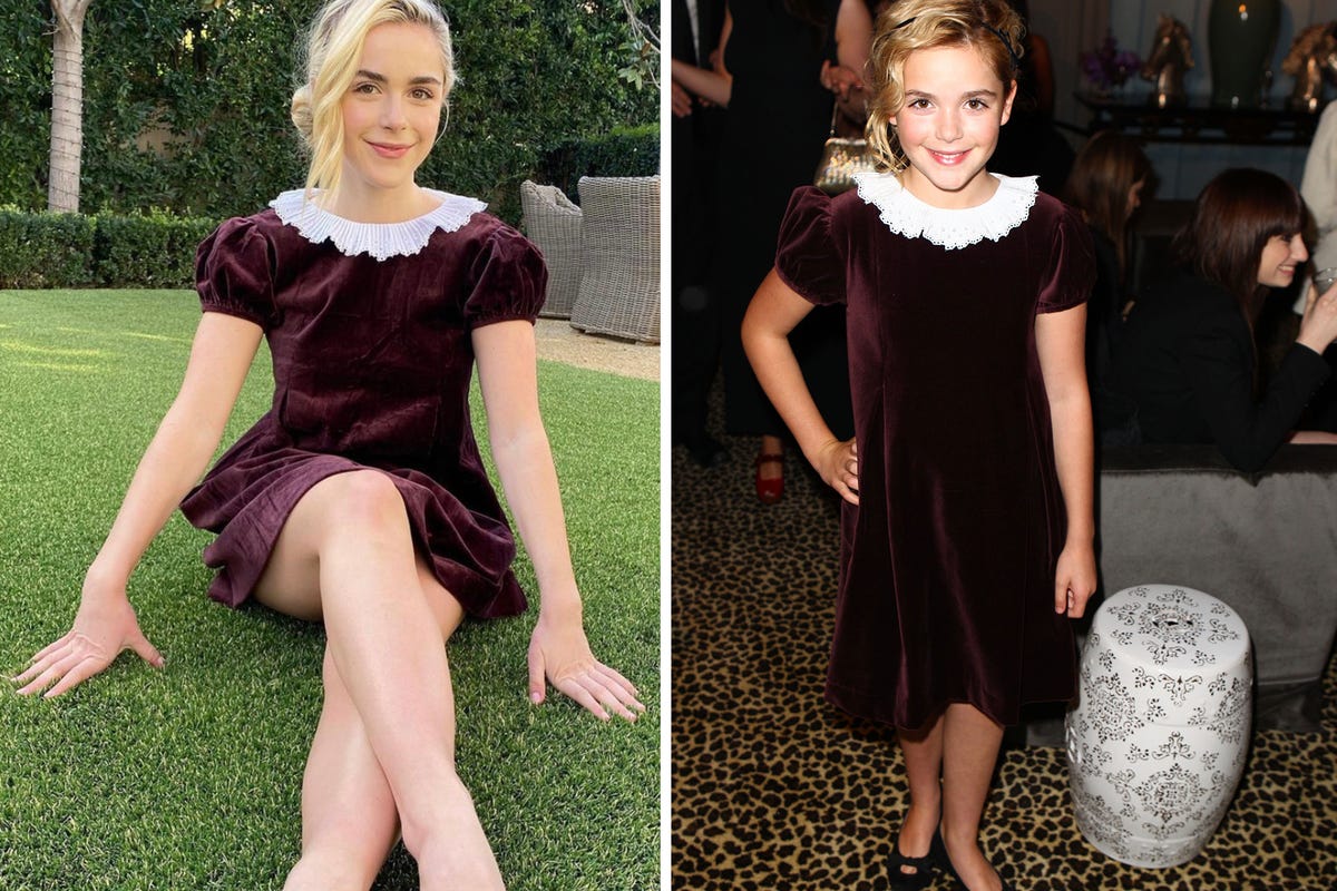 January Jones & Kiernan Shipka Rewore Their Golden Globes Dresses