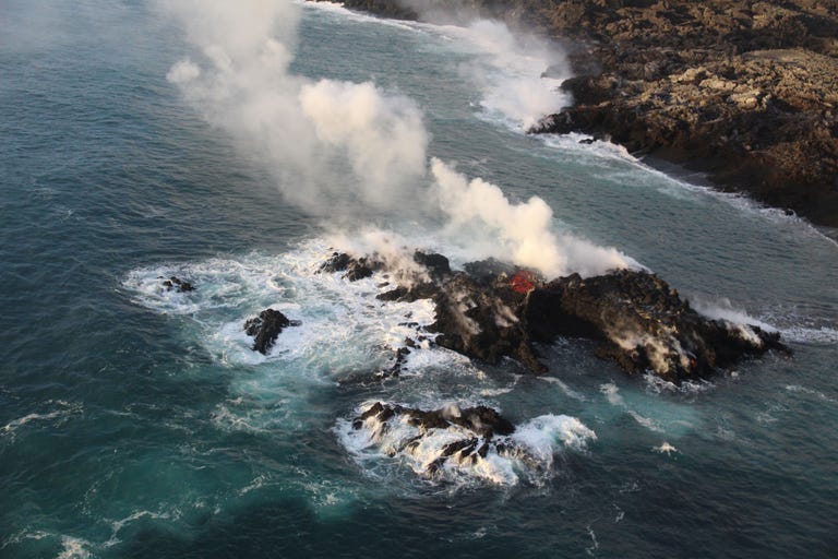 New Island Forming Off Hawaii New Island Forming Off Hawaii