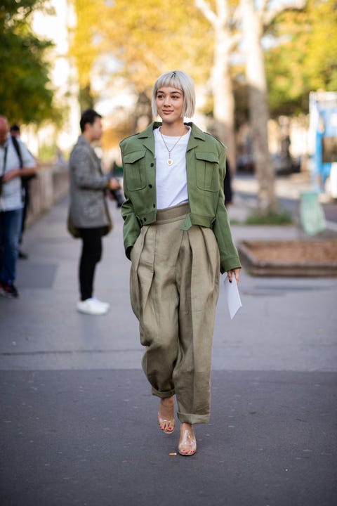 Street Style : Paris Fashion Week Womenswear Spring/Summer 2019 : Day Eight