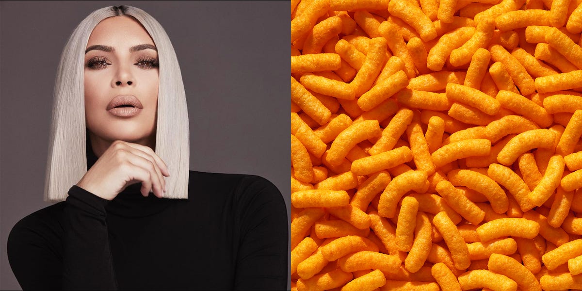 Kim Kardashian's New KKW Concealer Kits Looks Cheetos Orange Kim Kardashian's New KKW Concealer Kits Looks Cheetos Orange
