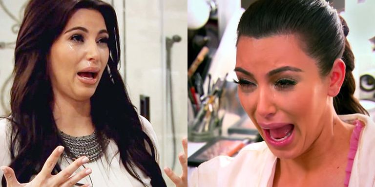 The 10 Most Emotional Kim Kardashian Moments Ever Caught On Camera Emotional Kim Kardashian