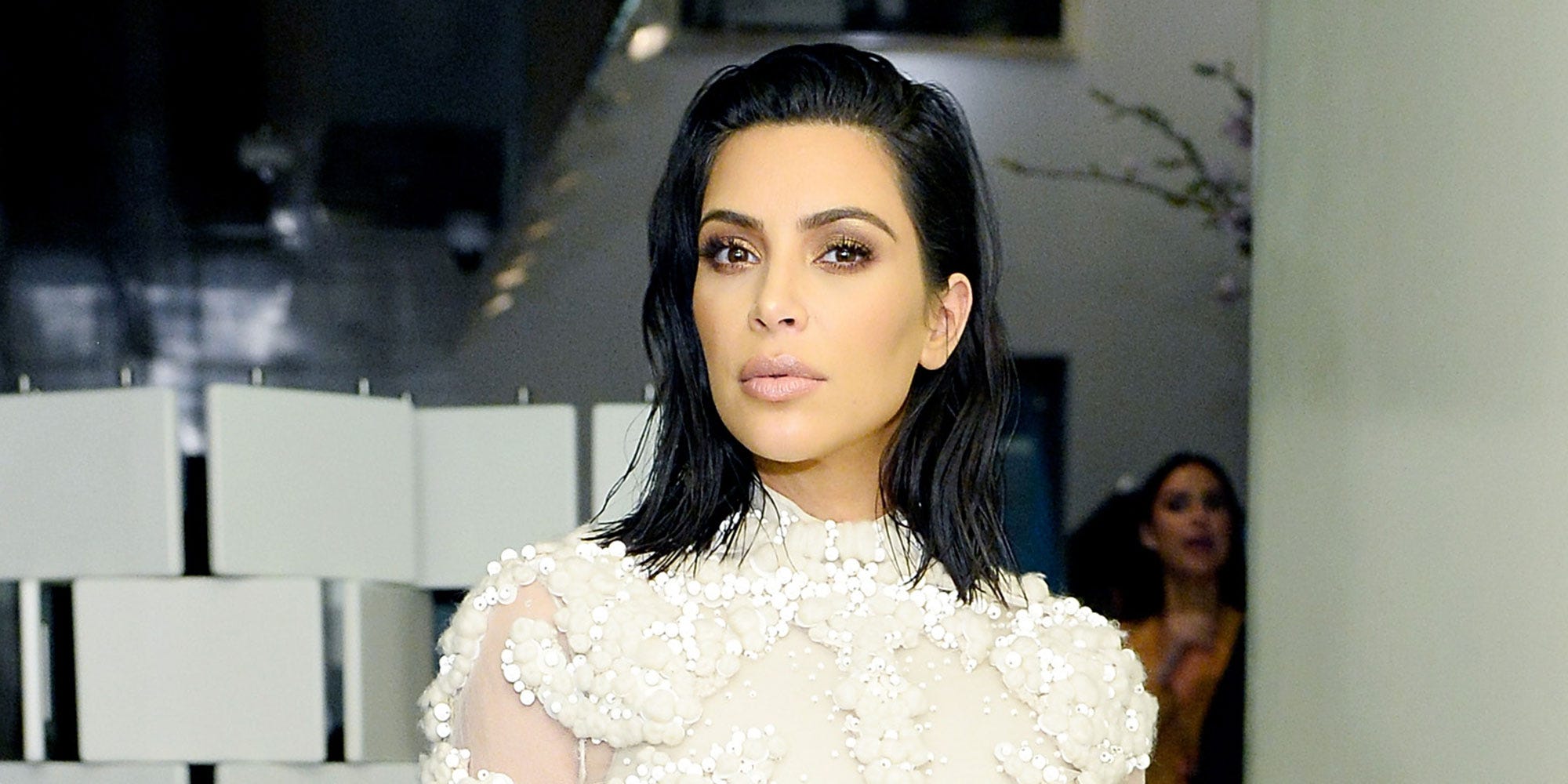 Kim Kardashian Wears A Completely Sheer Dress To First Post-robbery Red 