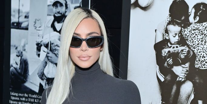 Kim Kardashian Is Bringing Side Parts Back