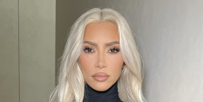 Kim Kardashian's Blonde Hair: A Look Back at Her Iconic Platinum Moments - wide 3