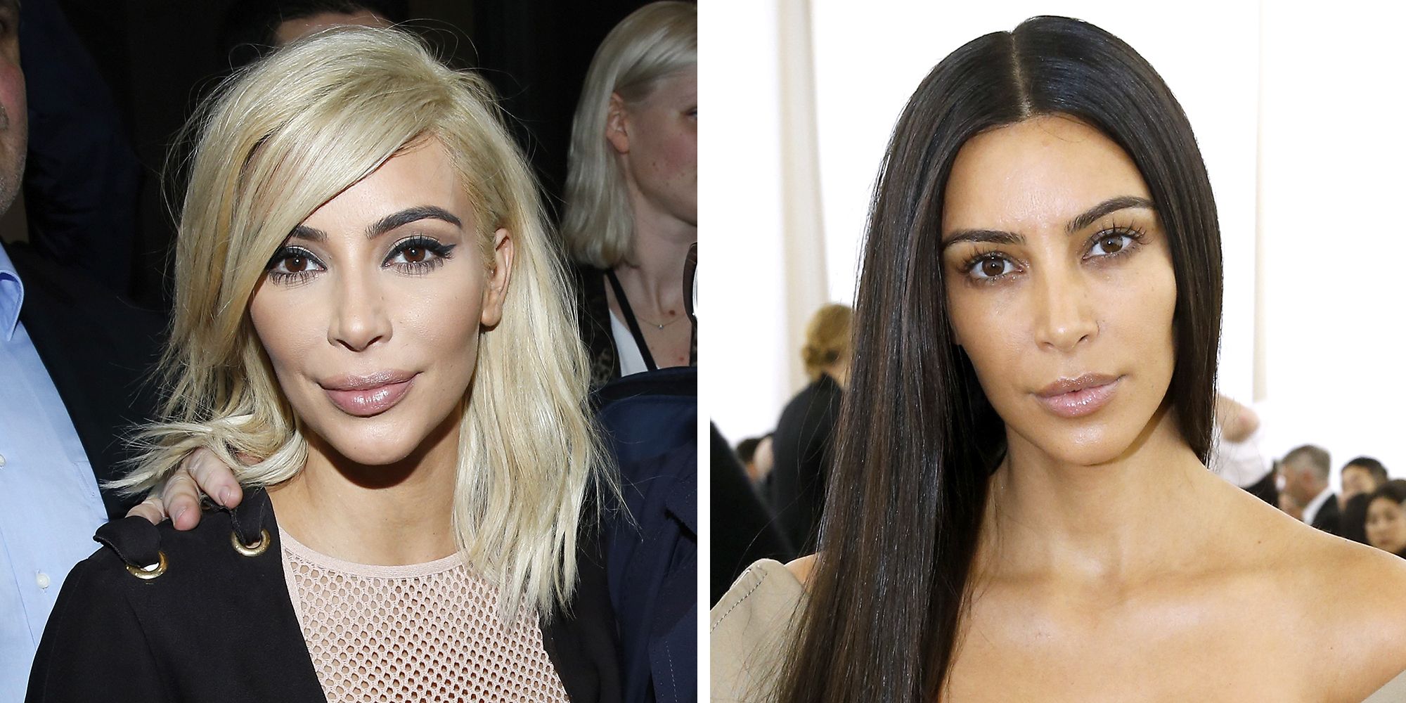 32 Celebrities with blonde vs brown hair