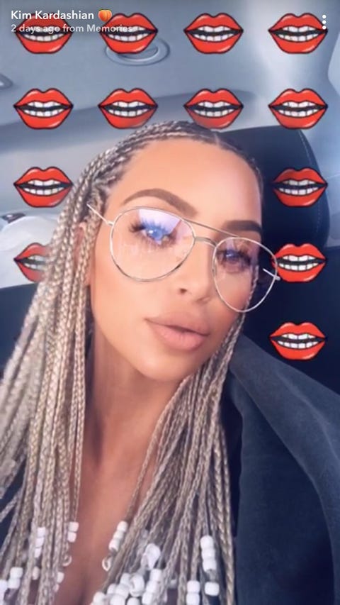 Kim Kardashian Got Cornrows and People Have a LOT of Feelings Kim Kardashian Got Cornrows and People Have a LOT of Feelings