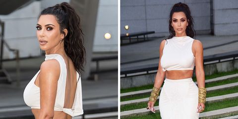 Kim Kardashian at the CFDA Awards 2018