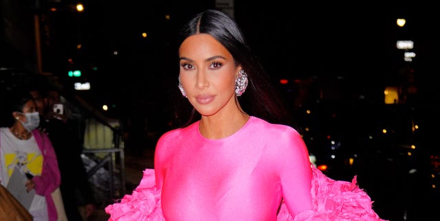 You need to see Kim Kardashian’s crystal braid