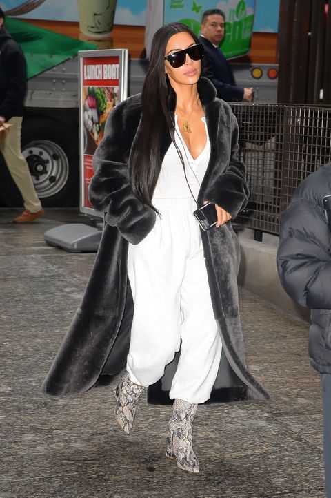 Kim Kardashian Is Now Obsessed With Faux Fur