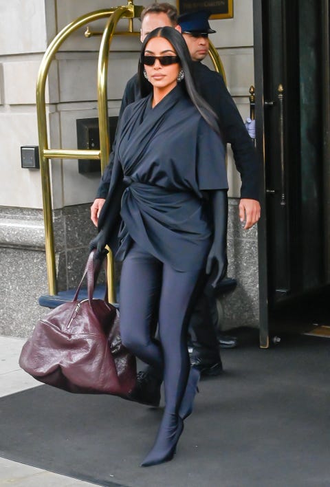 kim kardashian in new york city on october 05, 2021