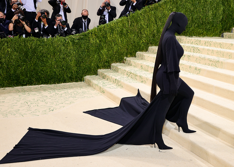 Kim Kardashian 'fought against' her 2021 Met Gala outfit