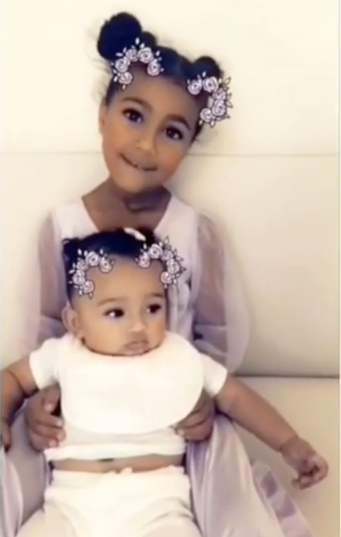 Kim Kardashian Video Of North Holding Baby Chicago Kim Kardashian