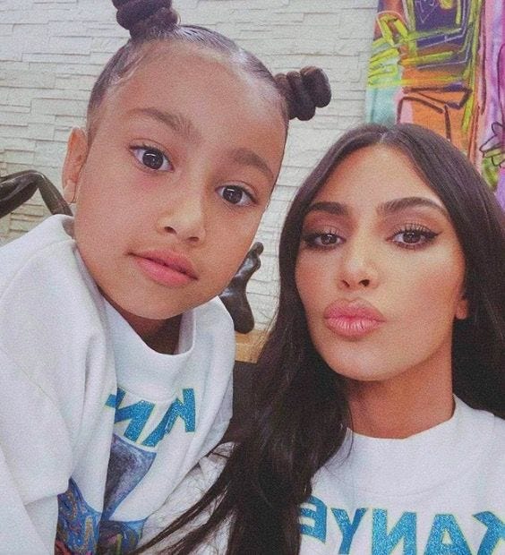 Here's how North West gets back at Kim Kardashian when they argue