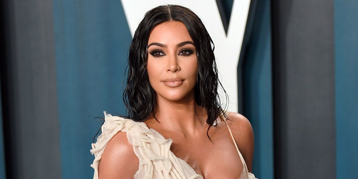 Kim Kardashian Just Wore The Tiniest Leather Crop Top