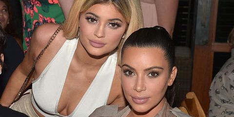 Kylie Jenner and Kim Kardashian