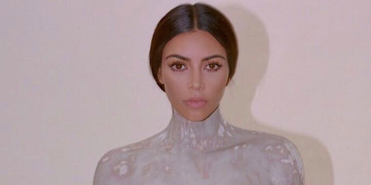 Kim Kardashian Shared a Fully Naked Picture of Herself in 