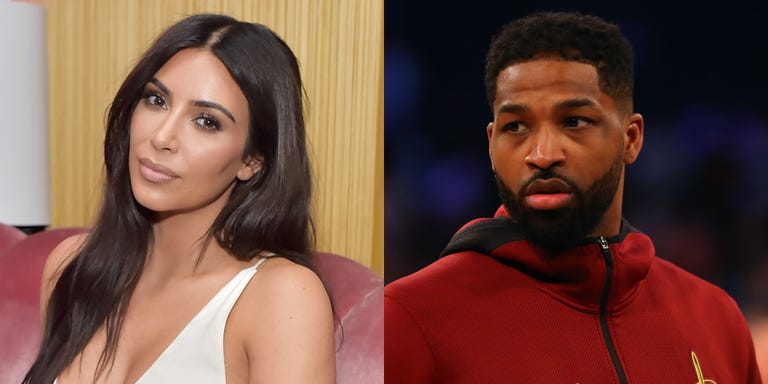 Kim Kardashian and Tristan Thompson