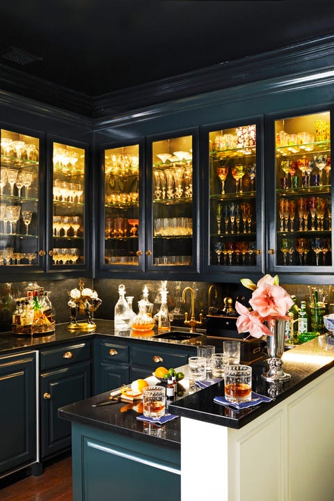 kimberly whitman home bar