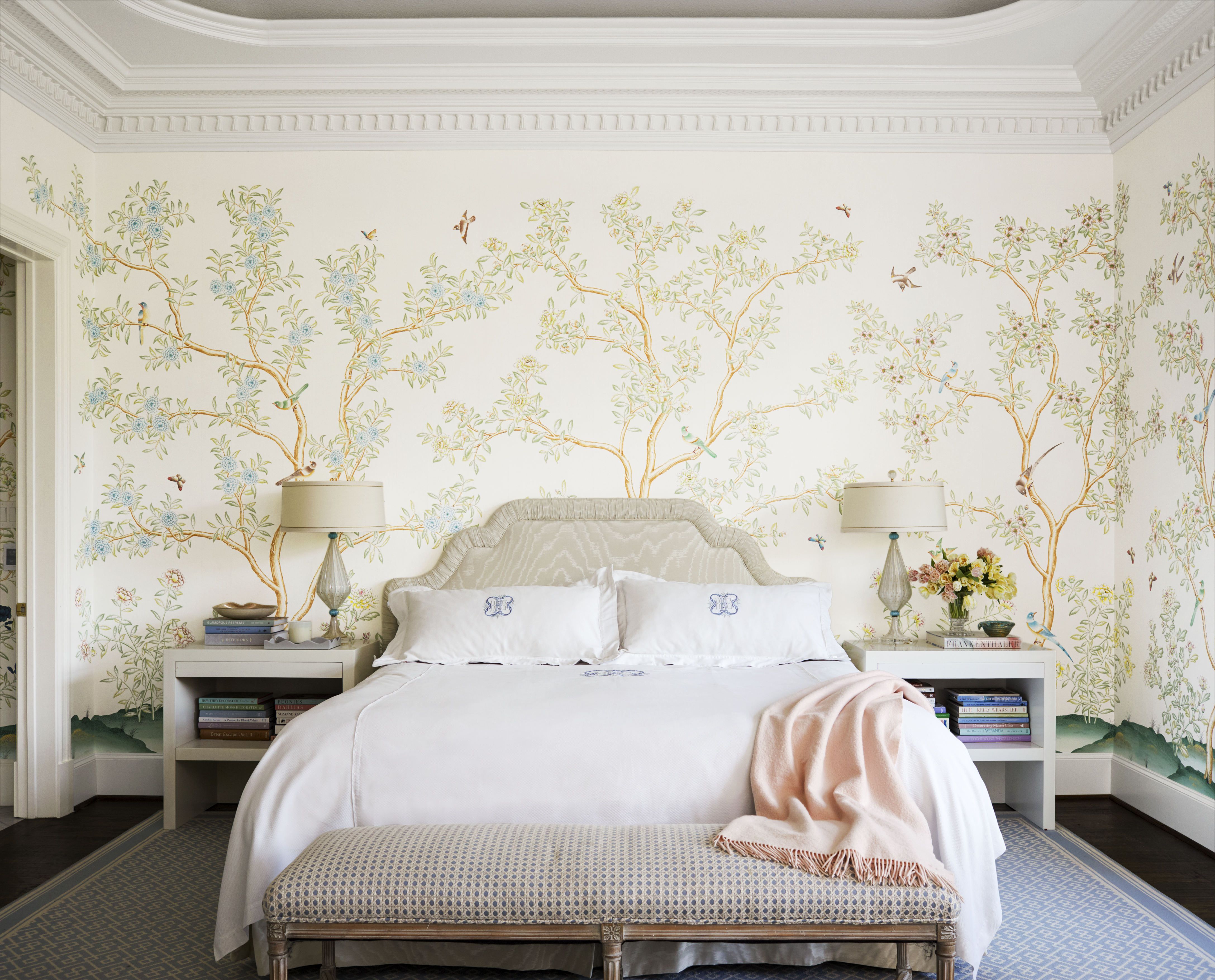 Pretty Wallpaper For Walls / 30 Beautiful Wallpapered Bedrooms