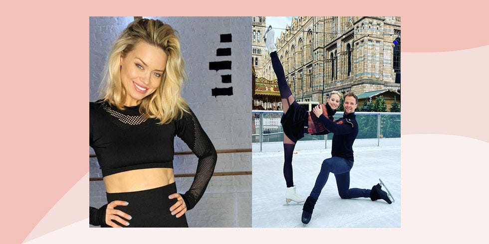 Kimberly Wyatt's Dancing On Ice Training Regime Revealed