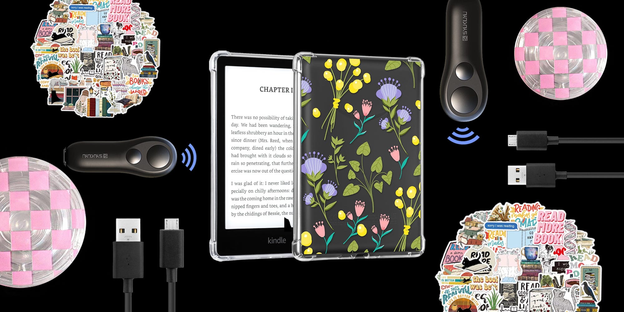 Dear Reader, Your Kindle Needs These Handy Accessories—Starting at $7