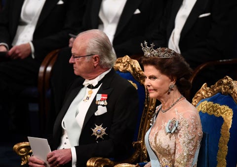 The Swedish Royal Family Wore Dazzling Tiaras to the Nobel Prize Ceremony