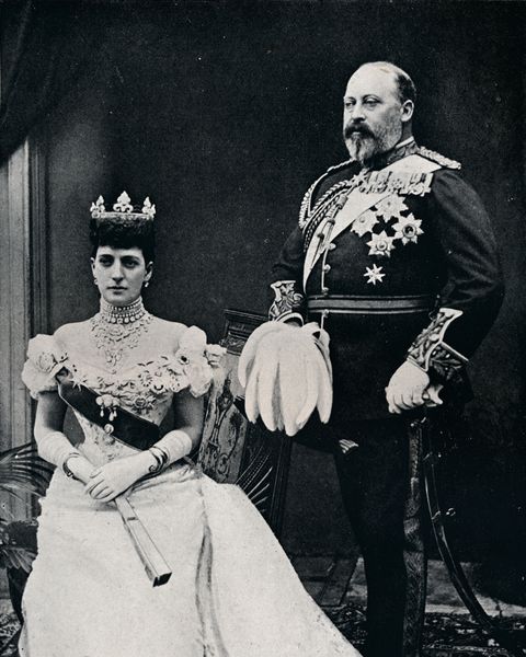 king edward vii and queen alexandrac