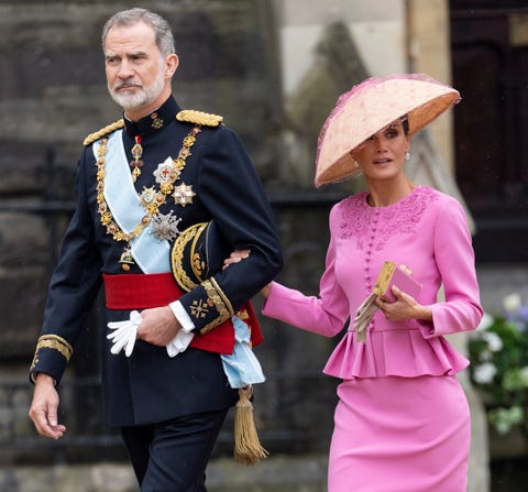 their majesties king charles iii and queen camilla coronation day