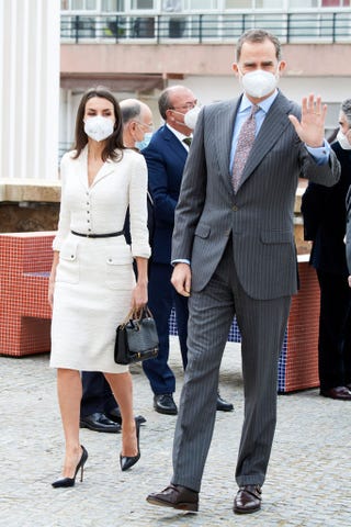 Spanish royals attend the opening of the 'helga de alvear' museum in Caceres