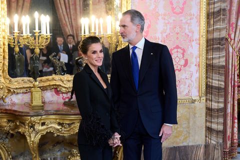 spanish royals attend an audience with participants of the annual session of the nato parliamentary assembly
