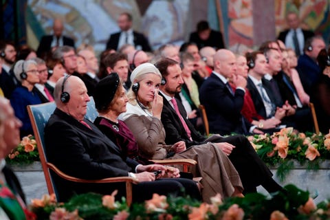 See the Norwegian Swedish Royal Families at the 2018 Nobel Prize Ceremony