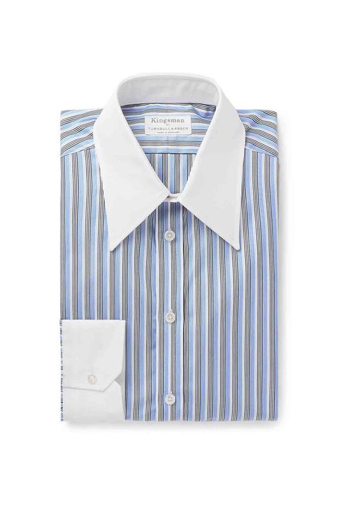 Camisa de rayas de algodón de Mr Porter