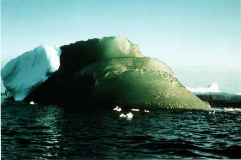 green iceberg