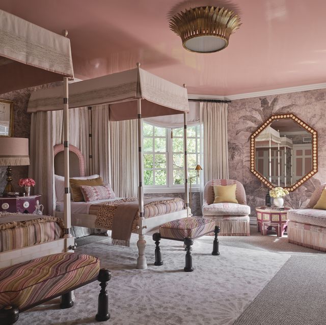 kips bay dallas 2021 bedroom martyn lawrence bullard pink rooms