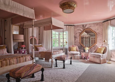 kips bay dallas 2021 bedroom martyn lawrence bullard pink rooms