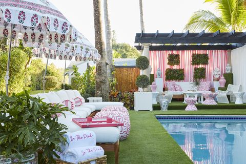 in the pink a poolside paradise