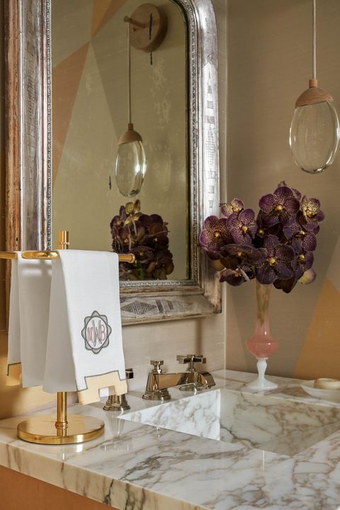 Kips Bay Dallas Decorator Show House, Mary Beth Pink Chandelier Phone Cases
