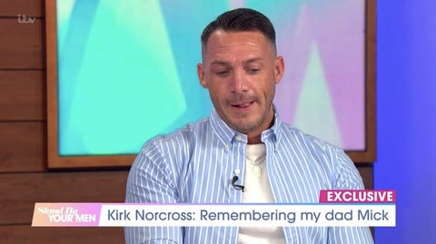 Kirk Norcross opens up on dad Mick's death in 