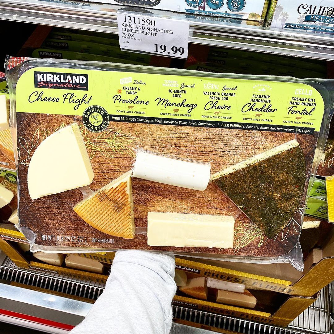 Costco Released A New Cheese Flight That People Are Loving