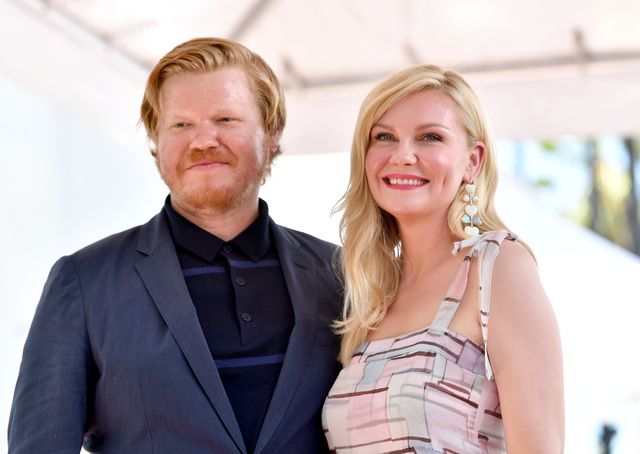 hollywood, california   august 29 l r jesse plemons and kirsten dunst attend the ceremony honoring kirsten dunst with a star on the hollywood walk of fame on august 29, 2019 in hollywood, california photo by emma mcintyregetty images