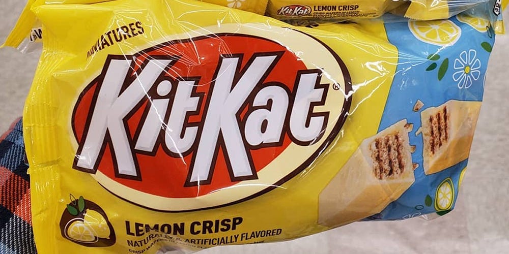 Kit Kat's New Lemon Crisp Flavor Has Us Dreaming of Warmer Weather