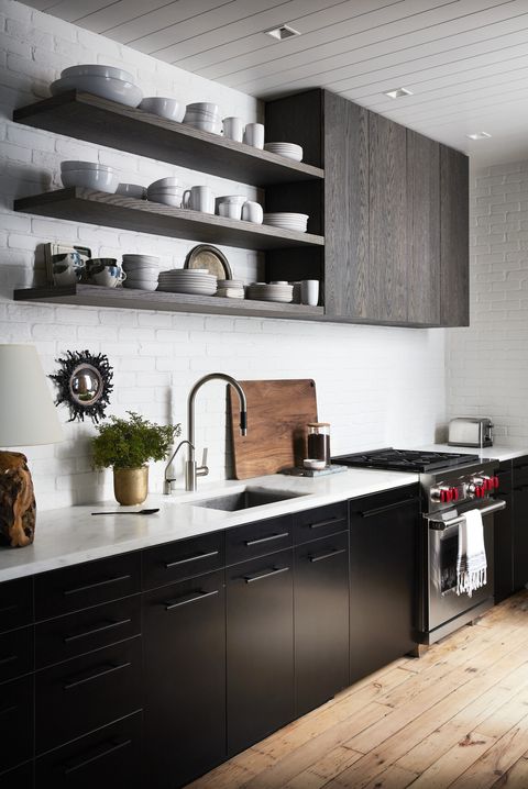 60 Best Kitchen Backsplash Ideas Tile, Backsplash Ideas For Black Granite Countertops And White Cabinets