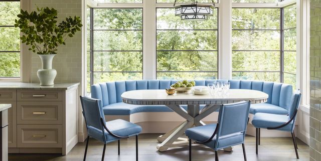 25 Charming Banquette Seating Ideas, Dining Room Side Chairs Elegant Seating
