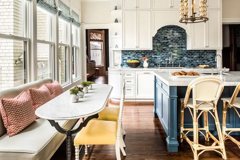 25 Charming Banquette Seating Ideas, Kitchen Island Banquette Seating Capacity