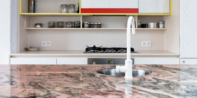 Kitchen Countertops Design Ideas, How To Cut Granite Countertop Corners In Kitchen Cabinets
