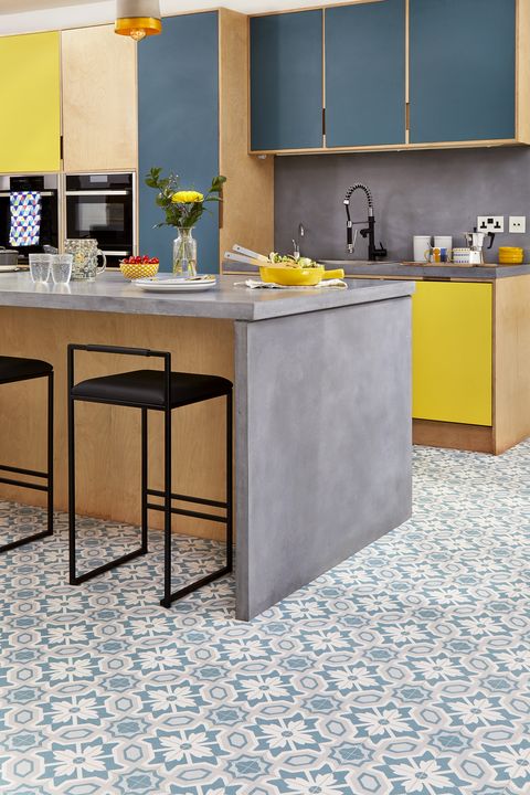 Best Kitchen Flooring Floor, Can You Put Carpet Tiles In A Kitchen