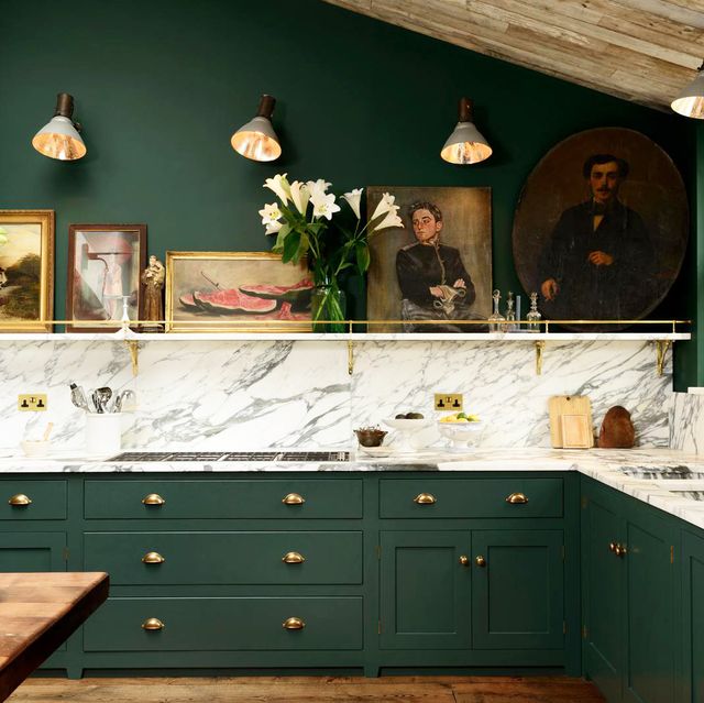 Gold Honey Wall Kitchen 80 kitchens that ll make you want to redo yours